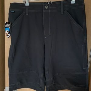 NWT Kühl Shorts Dark Grey 36
